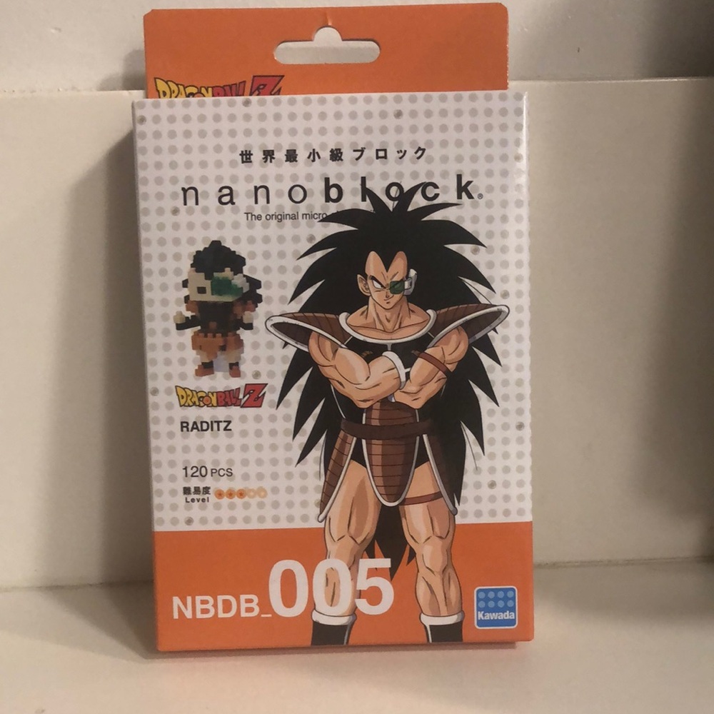 Brand New Dragon Ball Z Raditz Building Set